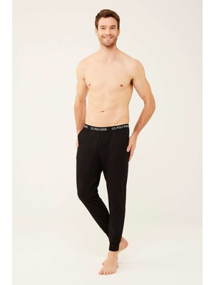 U.S. Polo Assn. Erkek Siyah Pijama Altı 18470