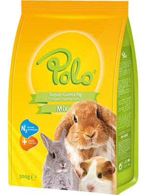 Polo Kemirgen Yemi Mısır, Soya, Buğday, Keçi Boynuzu 500 gr