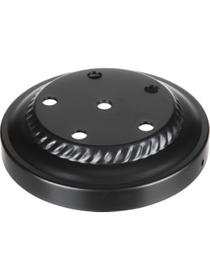 Lumen İstanbul Küçük Tepsi 5 Delik Siyah 30'lu