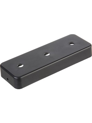 Lumen İstanbul Dikdörtgen Kasa 3 Delik Siyah 100'lü