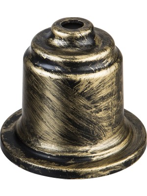 Lumen İstanbul Lale Cam Arkası Siyah Patine 10'lu