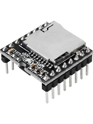 MP3-TF-16P Mini Mp3 Player Modülü Wav Ses Çalma Oynatıcı Micro Sd