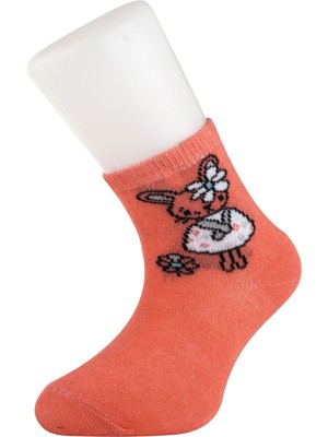 Moyra Socks 4'lü Desenli Soket Bebek Çorabı