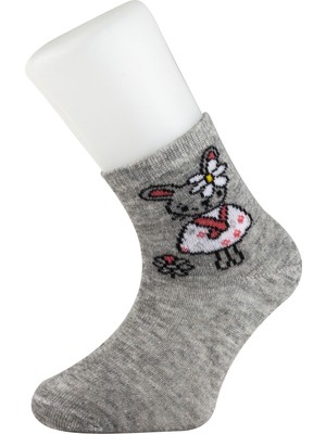 Moyra Socks 4'lü Desenli Soket Bebek Çorabı