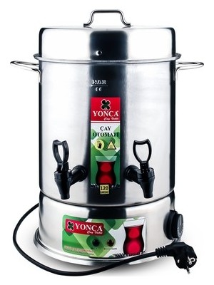 Lines Yonca 120 Bardak Elektrikli Semaver Çelik Çay Makinası