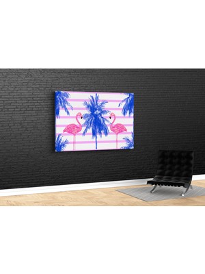 Tablo 360 Flamingo Kanvas Tablo