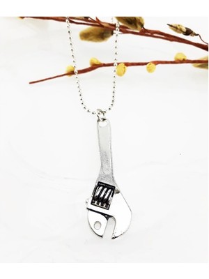 BijuStore Ingiliz Anahtarı Erkek Kolye