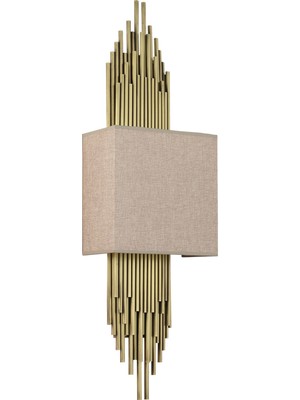 Lampa Luce Straordinario Modern Tasarım Aplik 65CM Sarı