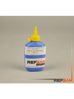 Refsan Kabartma Boyası 100 gr Zem Mavi