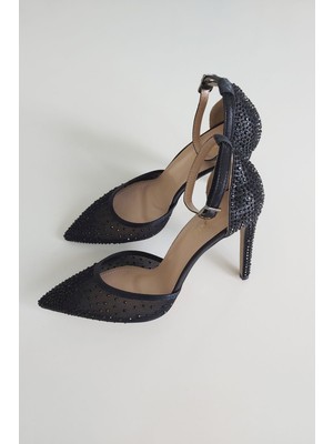 Topukla Kadın Abiye Ayakkabı 10 cm 036 4199