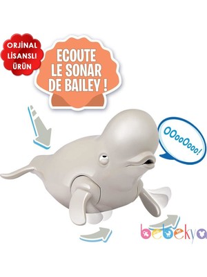 Disney Kayıp Balık Dory Hareketli Büyük Figürler Beyaz Balina Bailey Sesli Figür