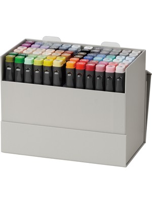 Zig Kurecolor Twin Ws Marker Çift Uçlu Kalem Seti 72 Renkli Alkol Bazlı 10 Mm Ve 6.5 Mm Uç