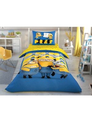 Taç Minions Perfeck Lisanslı Nevresim Takımı