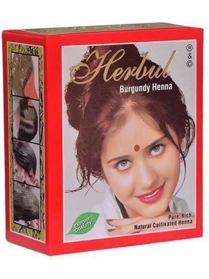 Hint Kınası Bordo 6'lı 60 gr