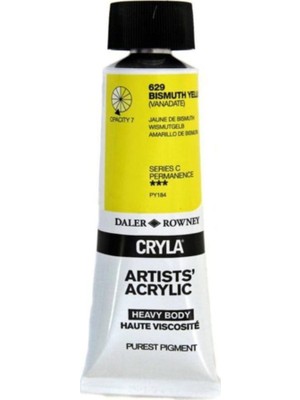 Daler Rowney Cryla Heavy Body Artists' Akrilik Boya 75 ml N:629 Bismuth Yellow