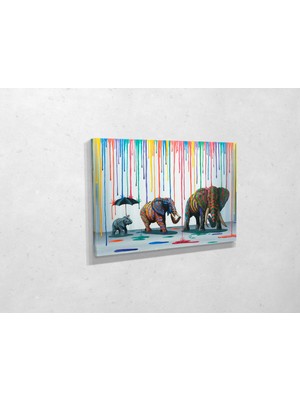 Tablo 360 Banksy Filler Kanvas Tablo
