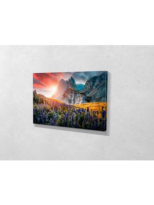 Tablo 360 Dağ Manzarası Kanvas Tablo