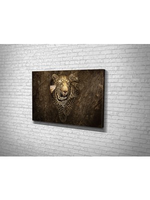 Tablo 360 Leopar Kanvas Tablo