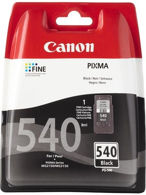 Canon PG-540 Orijinal Siyah Mürekkep Kartuşu