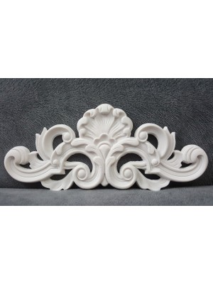 Morlalem Yaprak Sarmaşık Kabartmalı 24cm Bordür Aplik Dekor Silikon Kalıp K-459