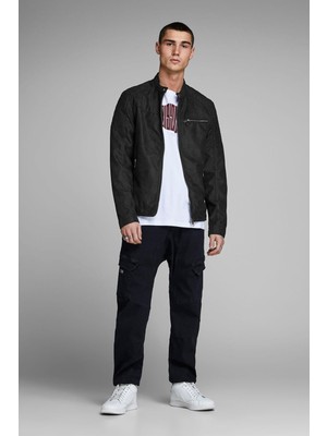 Jack & Jones Suni Deri Ceket- Rocky