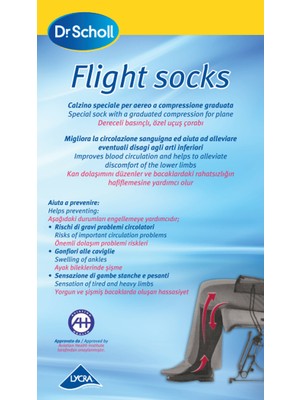 Scholl S218502 Scholl Flight Socks