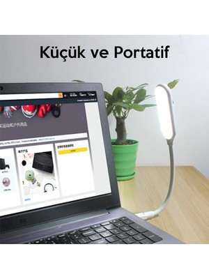 Ally USB LED Göz Korumalı Dokunmatik Portatif Masa Lambası