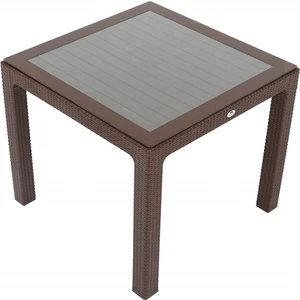 Elit 90X90 Camlı Masa