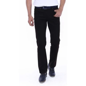 Erkek Cep Kapaklı Slim Fit Desensiz Süet Pantolon