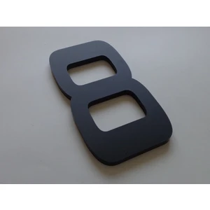 12 cm Kapı Daire Villa Bina Birim Numarası No:8