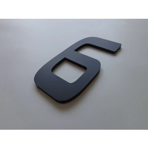 10 cm Kapı Daire Villa Bina Birim Numarası No:6