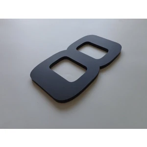 10 cm Kapı Daire Villa Bina Birim Numarası No:8