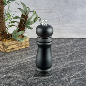 Ily Ahşap Karabiber Değirmeni - Siyah