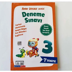 Salan Yayınları 3.Sınıf Sınav Ustası Serisi Deneme Sınavı