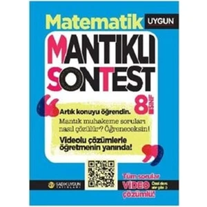 Sadık Uygun Yayınları 8. Sınıf Matematik Mantıklı Sontest