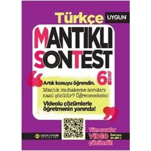 Sadık Uygun Yayınları 6. Sınıf Türkçe Mantıklı Sontest