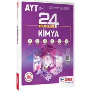 Sınav Yayınları AYT Kimya 24 Adımda Konu Anlatımlı Soru Bankası