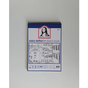 Sprialli Südor Mona Lisa Eskiz Defteri Sketchbook  A4