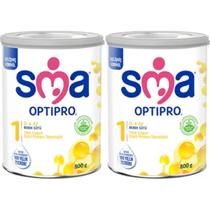 Sma 1 Optipro Probiyotik Bebek Sütü 800 gr x 2 Adet