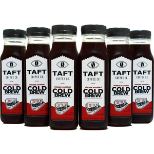 Taft Coffee Co. Taft Cold Brew 6 x 250 ml Yüksek Kafeinli Soğuk Kahve