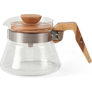 Ahşap Saplı Cam Demlik 400 ml