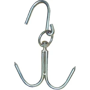 10 mm Kasap Et Kancası Çengeli 2'li Dönerli