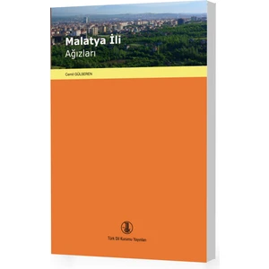 Türk Dil Kurumu Yayınları Malatya Ili Ağızları