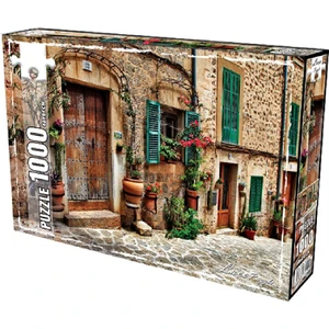 Laço Kids Çiçekli Konak 1000 Parça Puzzle