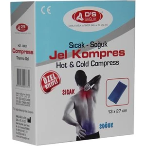 Damla Sağlık Termojel Kılıflı 13*27 Sıcak Soğuk Kompres 2 Adet