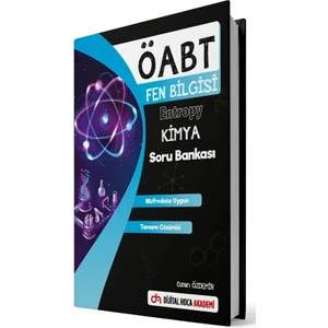 Dijital Hoca Akademi ÖABT 2024  Fen Bilimleri Öğretmenliği Entropy Kimya Soru Bankası Çözümlü