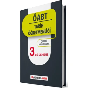 Dijital Hoca Akademi ÖABT Tarih Öğretmenliği 3 Deneme Çözümlü 2021