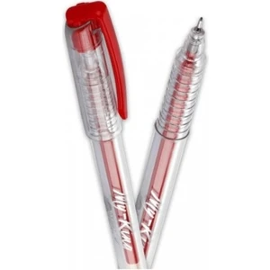 6405 My King Gel 0.5 mm Iğne Uç Metal Klips Kalem 12'li Kırmızı