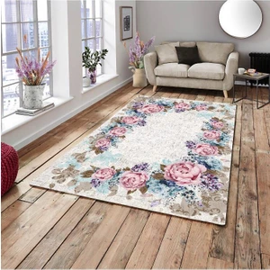 Meka Home Halı Örtüsü Güllü