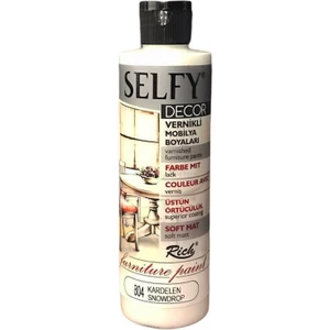 Selfy Decor Vernikli Boya 240 cc Kardelen 804